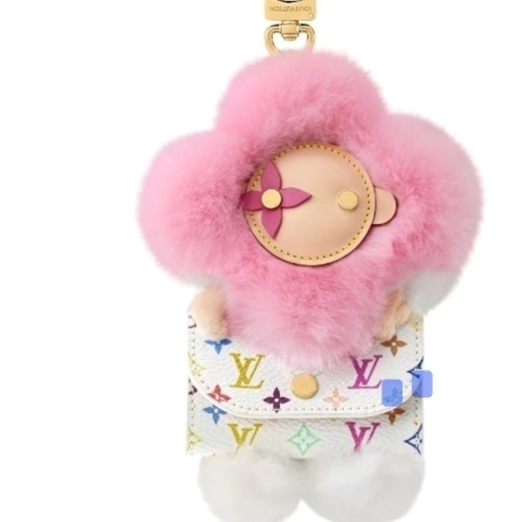 Louis Vuitton Accessories - Louis Vuitton Pink and Multicolor Kids Bag Charm